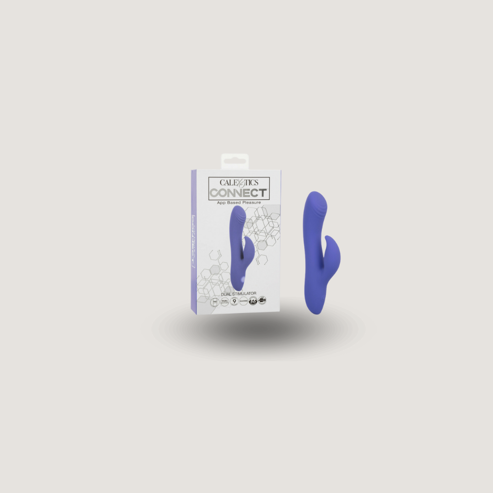 Calexotics Connect Dual Stimulator | Vibrador doble de silicona 9 velocidades