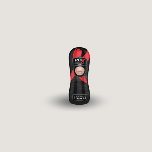 Pdx Oral Vibrating Stroker | Masturbador para hombre tipo "Oral"